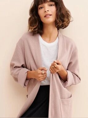 EVE GRAVEL Shorter Days Robe Cardigan Sweater Size Small